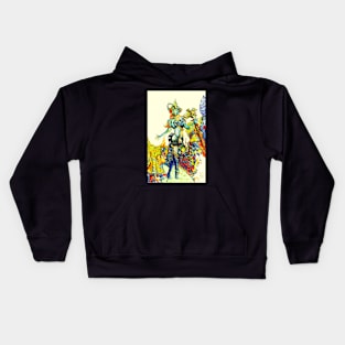 "Cyberian" Android Goddess MIX 2 Kids Hoodie